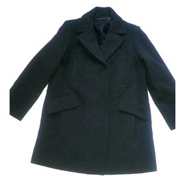 Comptoir Des Cotonniers-Coats, Outerwear-Dark grey
