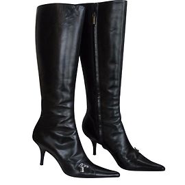 Christian Dior Botas Negro