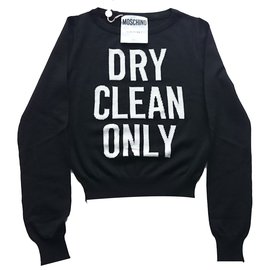 Moschino Pullover Schwarz