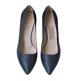 Salvatore Ferragamo Pumps Navy blue