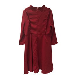 Autre Marque-Dresses-Dark red