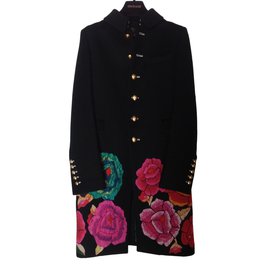 Roberto Cavalli-Abrigos, Ropa de calle-Negro