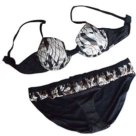 Kenzo Roupa de banho Marrom Preto Fora de branco Castanho escuro