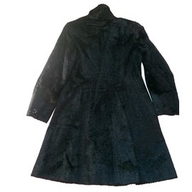 Sportmax-Coats, Outerwear-Black