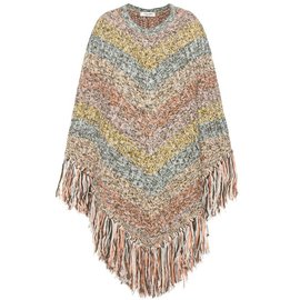 Valentino poncho Multicor