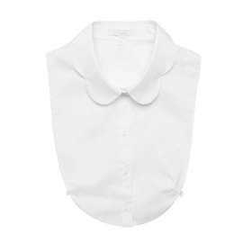 Cos collar de vieiras Blanco