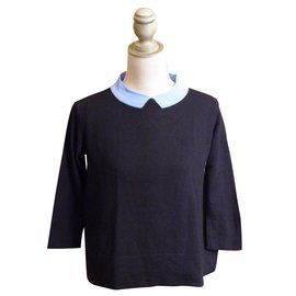 Cos Pullover Marineblau