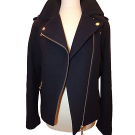 Autre Marque Jaqueta GANT Biker Azul marinho