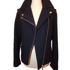 Autre Marque GANT Biker jacket Navy blue