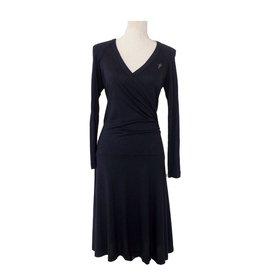 Trussardi-Dress-Black,Navy blue