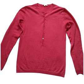 Eric Bompard-Suéter de cashmere-Rosa