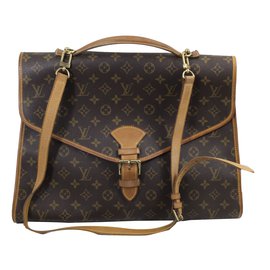 Louis Vuitton-Beverly Briefcase-Brown