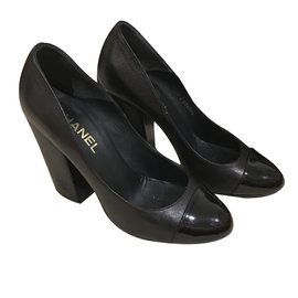 Chanel Heels Black