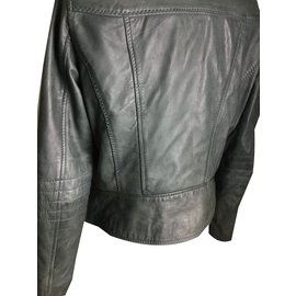 Oakwood-Biker jacket-Grey