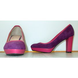 Autre Marque-Mood By Me Heels-Pink,Purple
