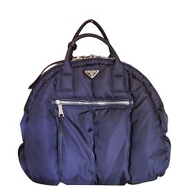 Prada bowling bomber bag Noir