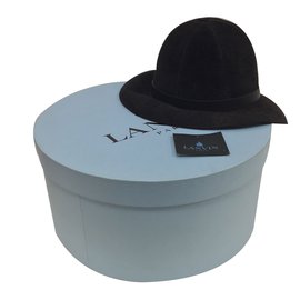 Lanvin chapéu Preto