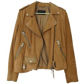 perfecto en daim sable all saints Beige