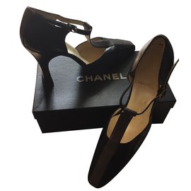 Chanel-Chaussures Chanel-Noir