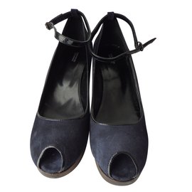 Comptoir Des Cotonniers-Heels-Black,Dark brown,Navy blue