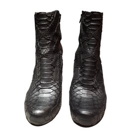 Botas de tornozelo Free Lance em python cinza Cinza