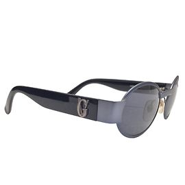 Gianni Versace Sonnenbrille Blau