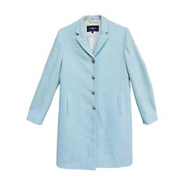 Abrigo Burberry de lana azul pastel Azul