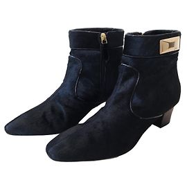 Oscar de la Renta Bottines Noir