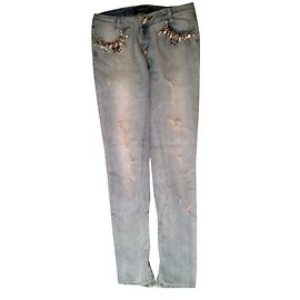 Philipp Plein Jeans Bleu