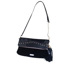 Just Cavalli-bolsa cruzada-Negro