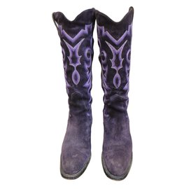 Free Lance-Boots-Purple