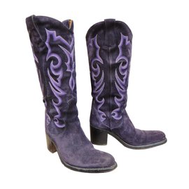Free Lance-Boots-Purple