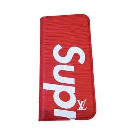 Louis Vuitton-Louis Vuitton x SUPREME-Red