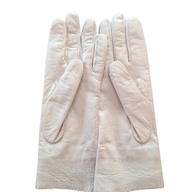 Hermès-Gloves-White