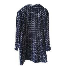 Edward Achour-Coats, Outerwear-Navy blue