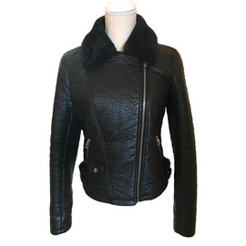 Guess Biker jackets Black