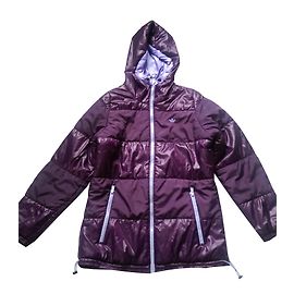 Adidas Jacket Purple Polyester Size 40 Purple