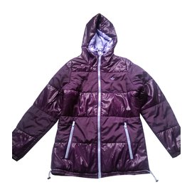 Adidas-Coats, Outerwear-Purple