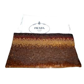 Prada Necessaire Marrom