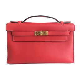 Hermès Clutch-Taschen Rot
