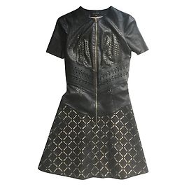 Jitrois Leather dress Black