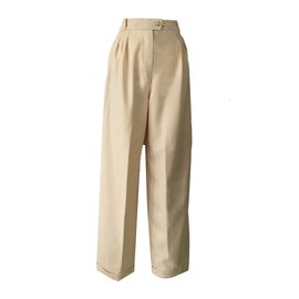 CHANEL  Pants Beige