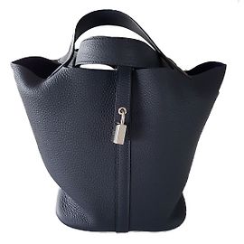Hermès Picotin Blu navy