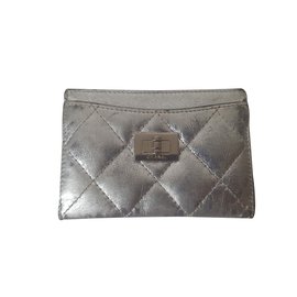 Chanel-Purses, wallets, cases-Silvery
