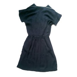 La petite française-Dresses-Navy blue