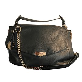 Versace-Handbag-Black
