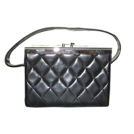 Chanel-Bag box minaudière-Black