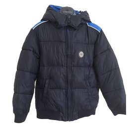 Armani-Armani Junior Boy Coat-Blue
