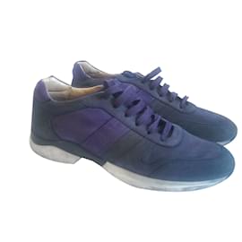 Tod's-scarpe da ginnastica-Blu,Porpora