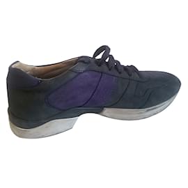 Tod's-scarpe da ginnastica-Blu,Porpora